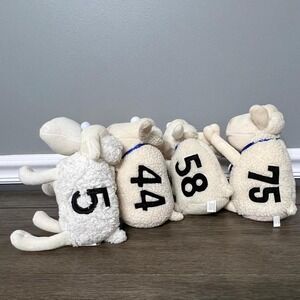 Sealy Serta Counting Sheep 5, 44, 58, & 75 Plush Set